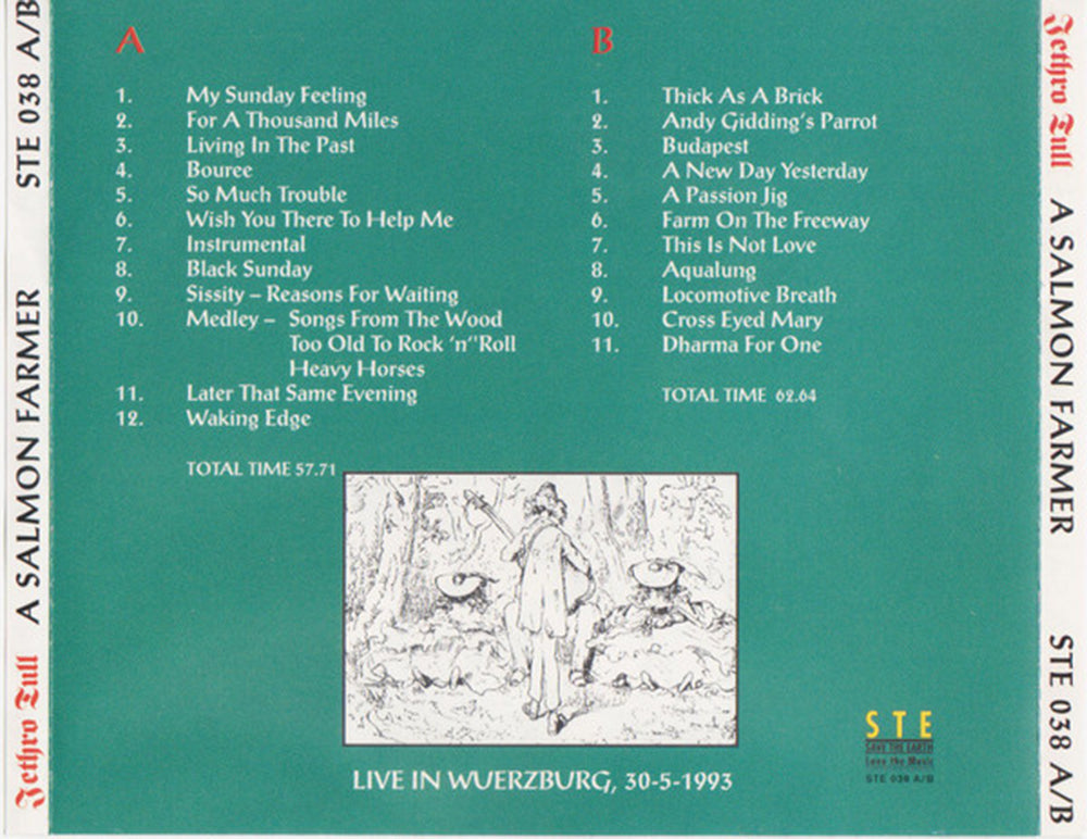 JETHRO TULL 2xCD A Salmon Farmer (1000 Numbered Copies)