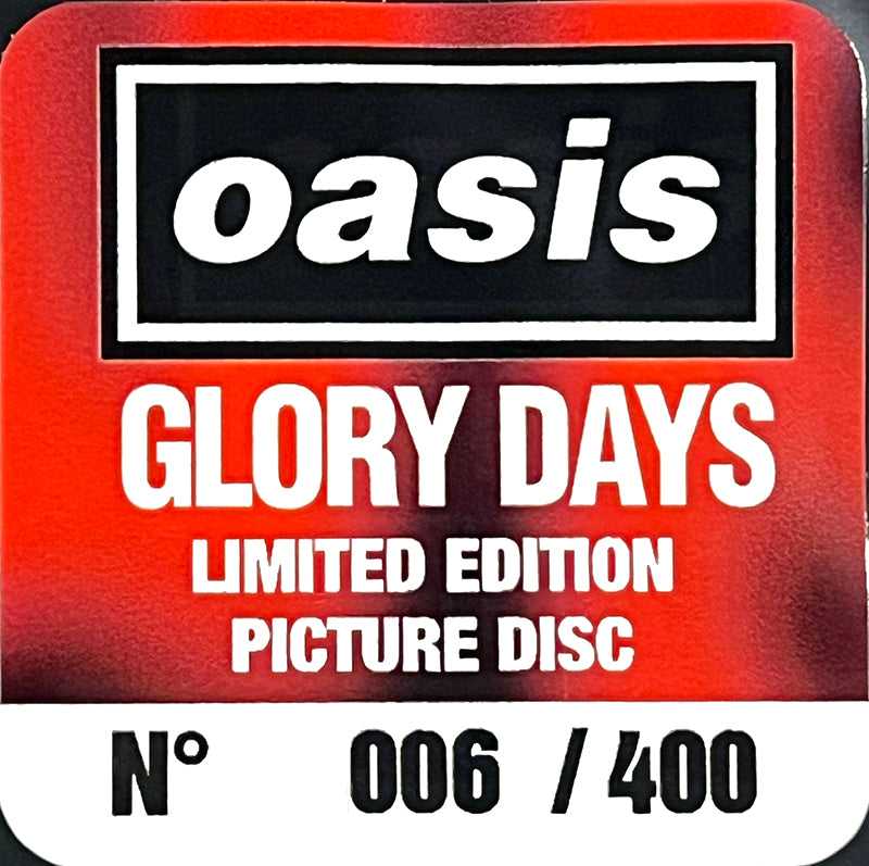 OASIS LP Glory Days (Picture Disc 400 Numbered Copies) with Insert