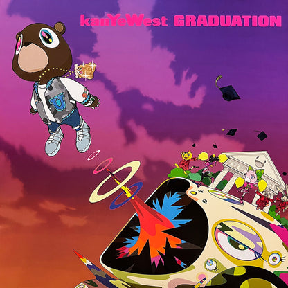 KANYE WEST LP Graduation (Pink Coloured Vinyl) + 2 Bonus Tracks