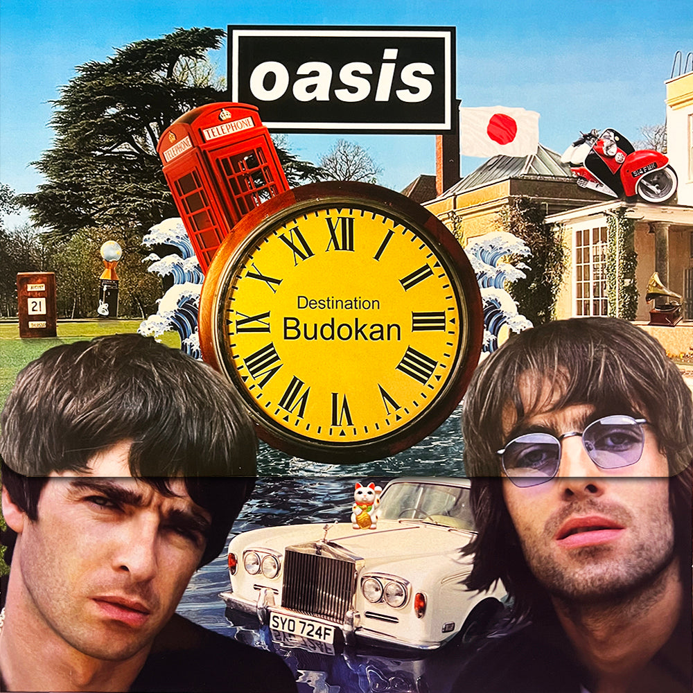 OASIS 2xLP Destination Budokan (Green & Yellow Coloured) 320 Numbered Copies