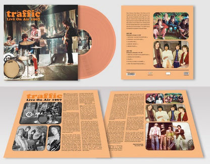 TRAFFIC LP Live On Air 1967 (Florescent Orange Coloured Vinyl)