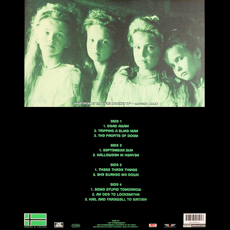 TYPE O NEGATIVE 2xLP Dead Again (White Coloured 180 Gram Vinyls)