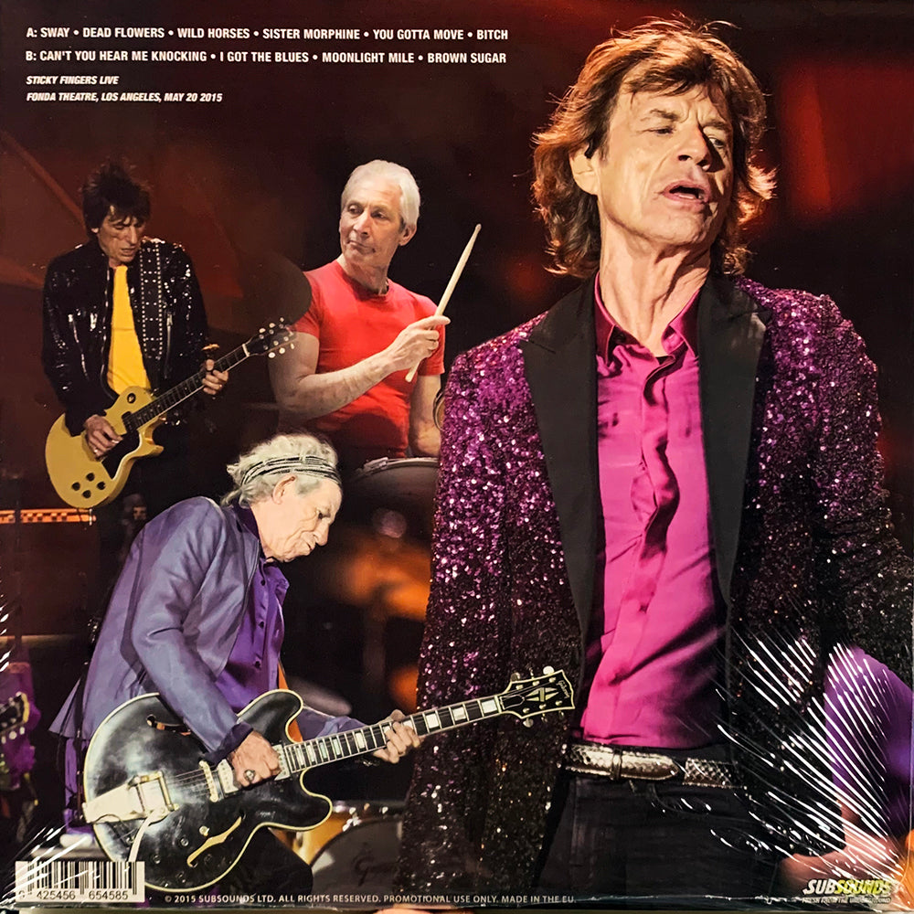 ROLLING STONES LP America's Most Wanted (Purple Coloured Vinyl) + Keith Magnet