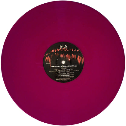 GEORGE MICHAEL 2xLP Symphonica (Purple Coloured Vinyls) Gatefold Cover
