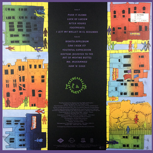 A TRIBE CALLED QUEST LP People's Instinctive Travels And The Paths Of Rhythm
