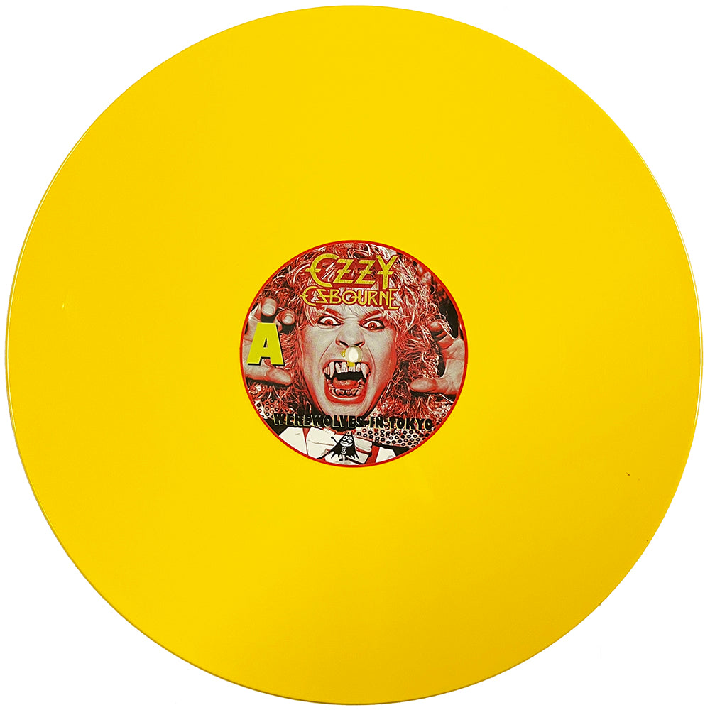 OZZY OSBOURNE 2xLP Werewolves In Tokyo (Yellow Coloured Vinyls)