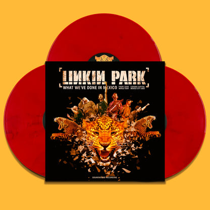LINKIN PARK 3xLP What We'Ve Done In Mexico (Red Coloured Vinyls)