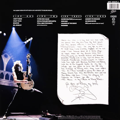 OZZY OSBOURNE 2xLP Randy Rhoads Tribute (Silver Coloured Vinyls)