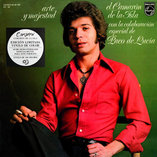 CAMARÓN with PACO DE LUCÍA LP Arte Y Majestad (Pink Coloured Vinyl)