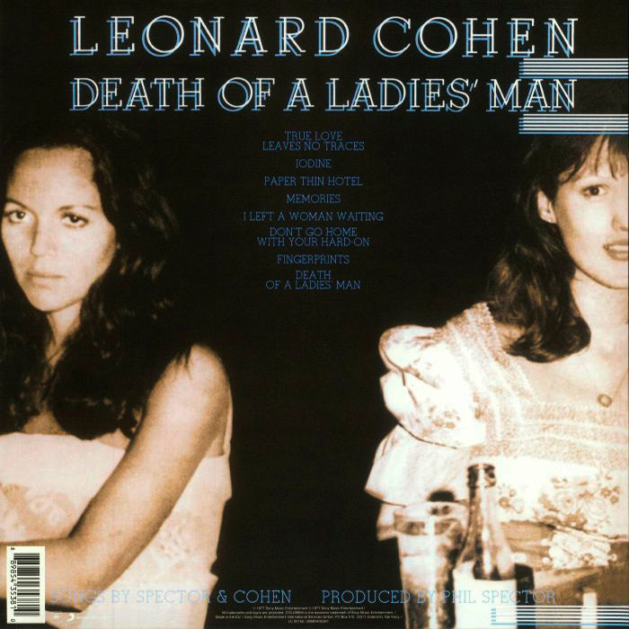 LEONARD COHEN LP Death Of A Ladies' Man
