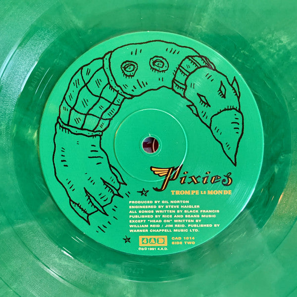 PIXIES LP Trompe Le Monde - 30th Anniversary (Green Marbled Coloured Vinyl)