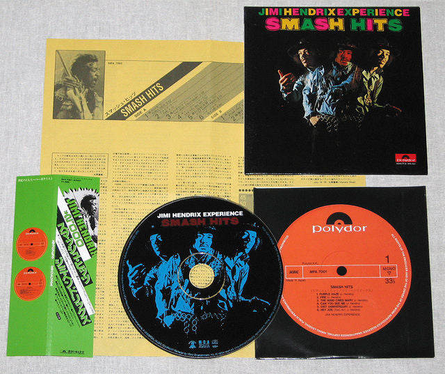 JIMI HENDRIX CD Smash Hits (Japan Mini LP)