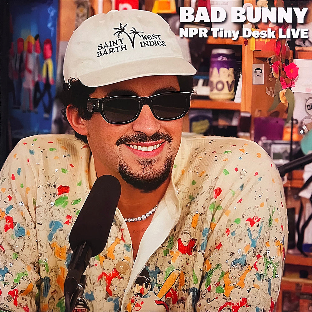 BAD BUNNY LP NPR Music Tiny Desk Live (Orange Translucid Colour Vinyl) + Poster
