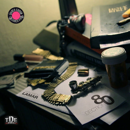 KENDRICK LAMAR 2xLP Section 80 (Pink Coloured Vinyls) Gatefold Cover