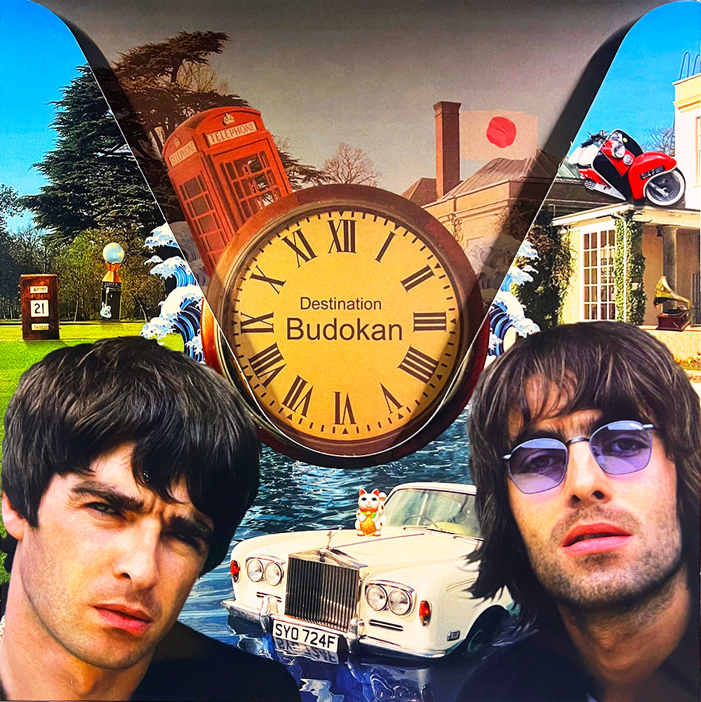 OASIS 2xLP Destination Budokan (Purple & Blue Coloured) 320 Numbered Copies