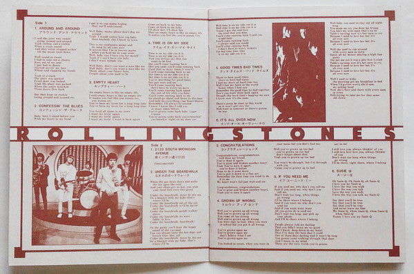 ROLLING STONES CD 12 X 5 (Japan)