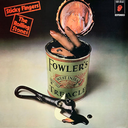 ROLLING STONES LP Sticky Fingers (Red Coloured Vinyl) Rare Spanish Cover