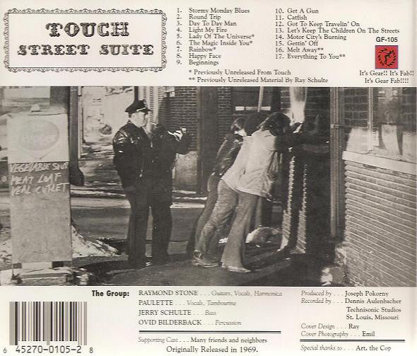 TOUCH CD Street Suite + Bonus Tracks