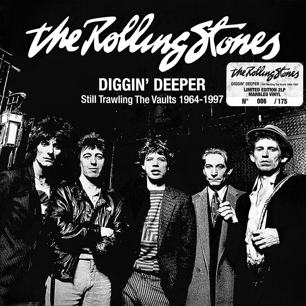 ROLLING STONES 2xLP Diggin’ Deeper - Still Trawling The Vaults 1964/1997 Marbled