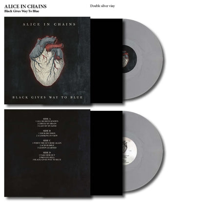 ALICE IN CHAINS 2xLP Black Gives Way To Blue (Silver Coloured Vinyls)