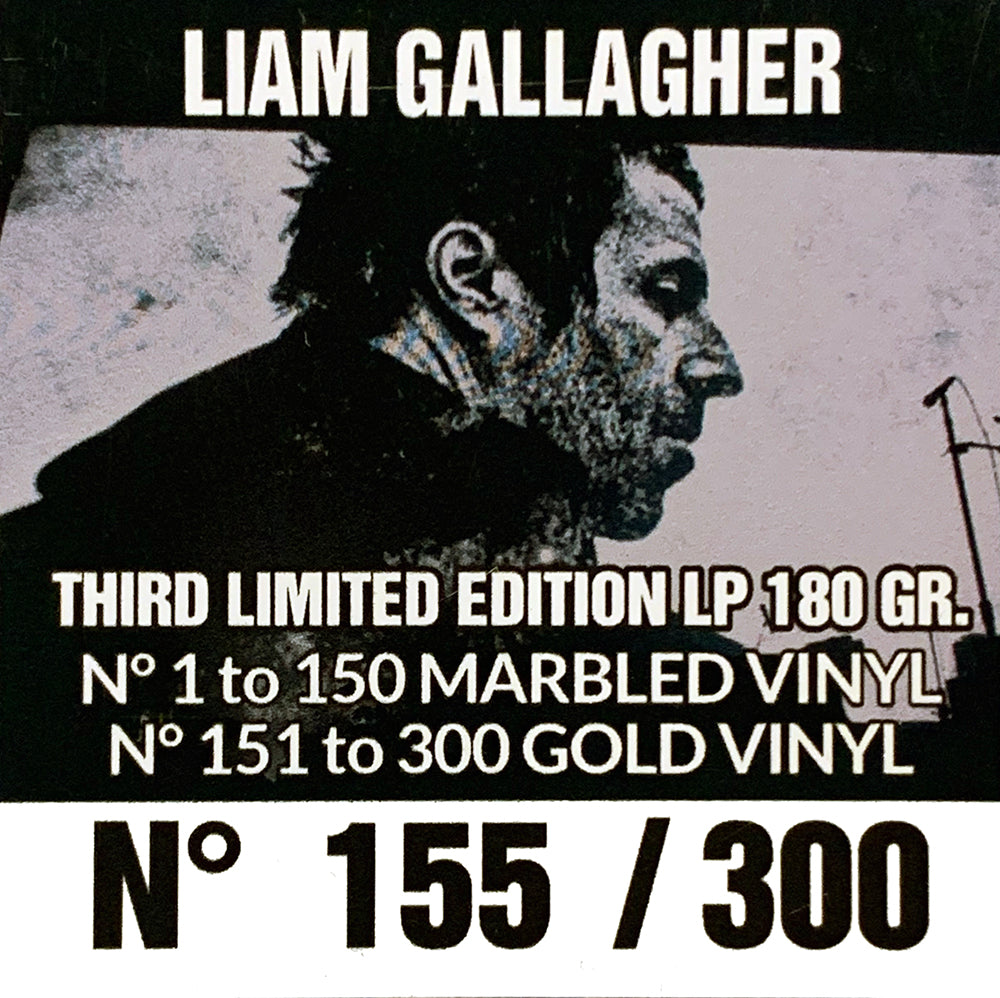 LIAM GALLAGHER LP WHY ROME? WHY NOT (Gold Coloured Numbered Vinyl)
