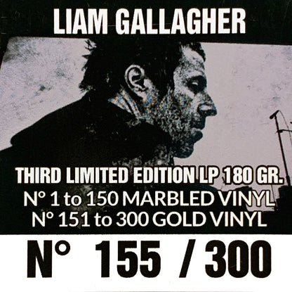 LIAM GALLAGHER LP WHY ROME? WHY NOT (Gold Coloured Numbered Vinyl)