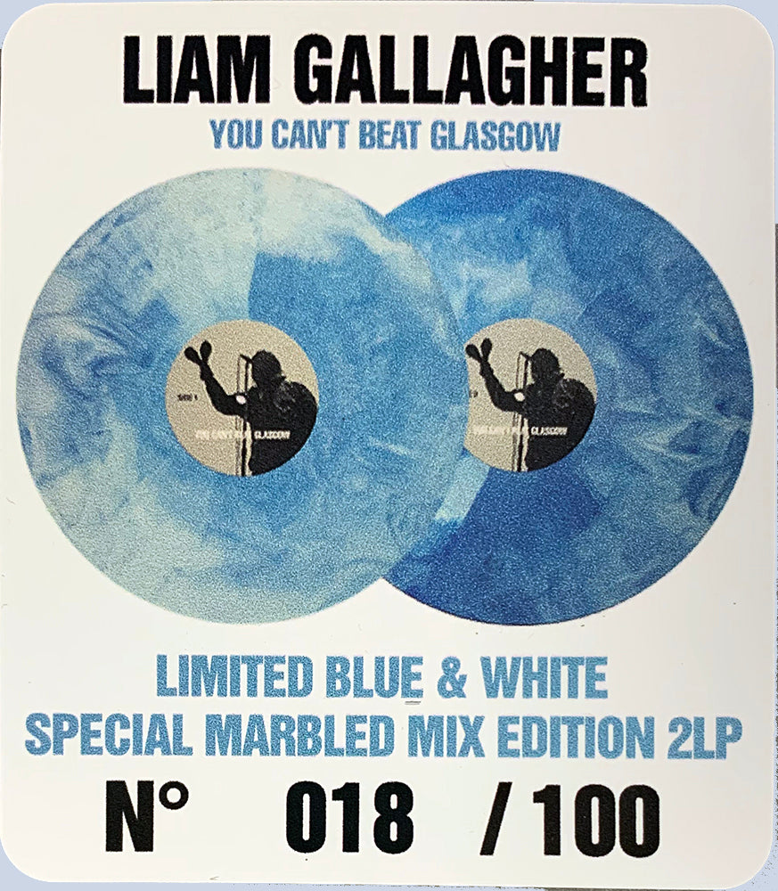 LIAM GALLAGHER 2xLP+CD You Can’t Beat Glasgow (Special Marbled Mix Coloured Ed)