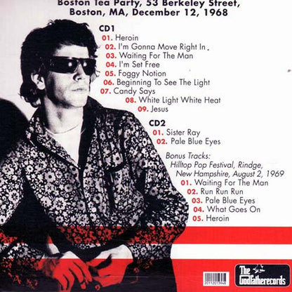 VELVET UNDERGROUND 2xCD Boston Tea Party 1968