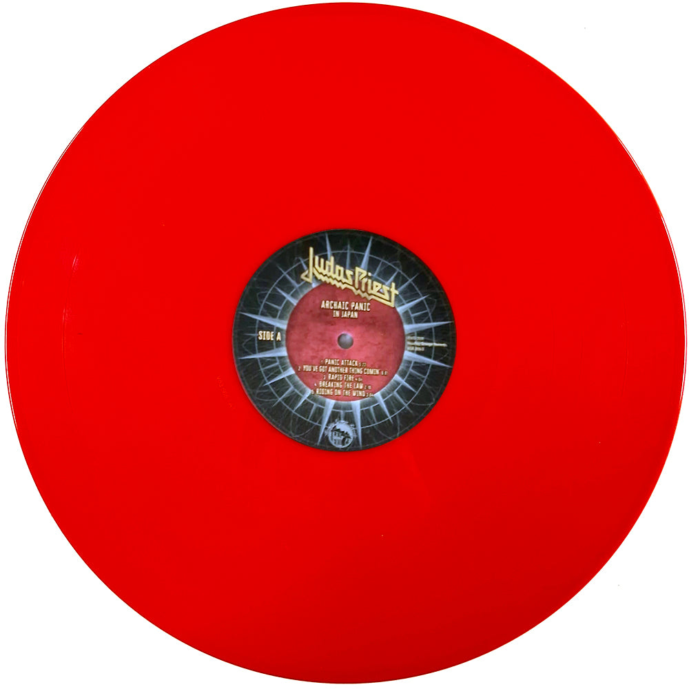 JUDAS PRIEST 2xLP Archaic Panic in Japan Red Coloured Vinyl 300 Numbered Copies