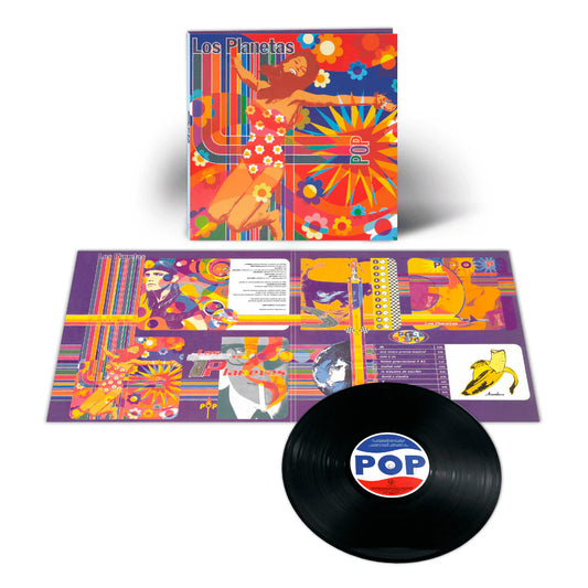 LOS PLANETAS LP Pop (Gatefold Cover)