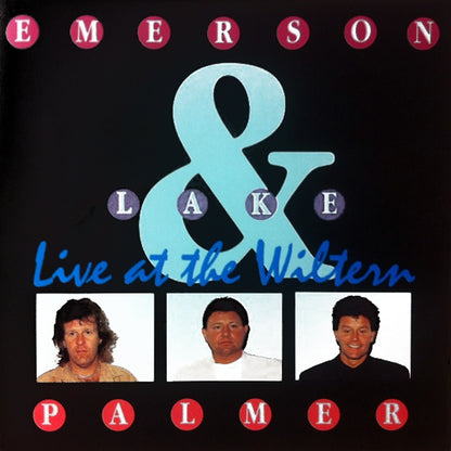 EMERSON, LAKE & PALMER 2xCD Live At The Wiltern