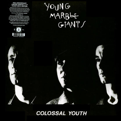 YOUNG MARBLE GIANTS 2xLP+DVD Colossal Youth Clear Vinyl Limited Special Edition