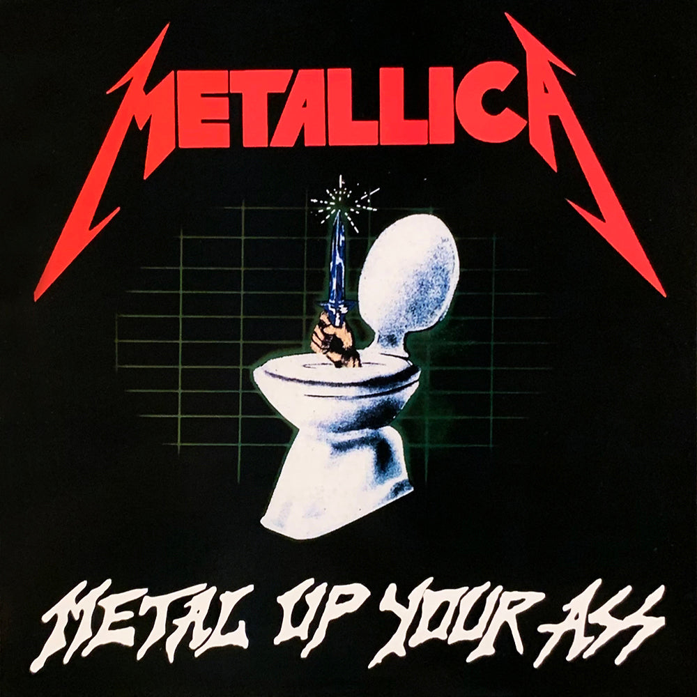 METALLICA LP Metal Up Your Ass (Blue Coloured Vinyl) with Poster!