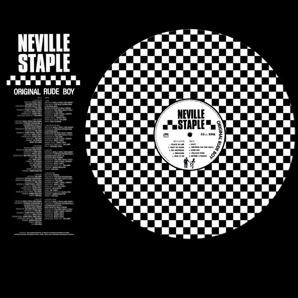 NEVILLE STAPLE LP Original Rude Boy (Picture Disc)