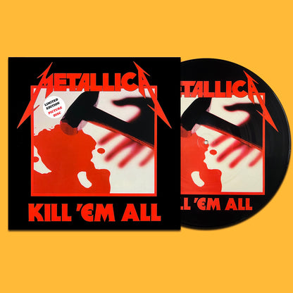 METALLICA LP Kill 'Em All (Picture Disc with Cover and Insert)