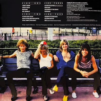 OZZY OSBOURNE 2xLP Randy Rhoads Tribute (Silver Coloured Vinyls)