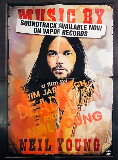 NEIL YOUNG 2xLP Dead Man Ost (Gold Coloured Vinyls with Poster)