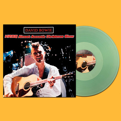 DAVID BOWIE LP Kroq Almost Acoustic Christmas (Coke Bottle Green Coloured) Promo