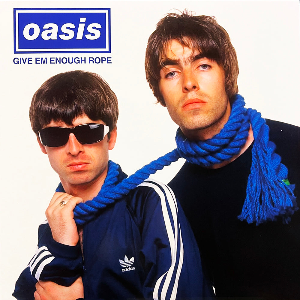 OASIS LP Give Em Enough Rope (Red Marbled Coloured Vinyl)
