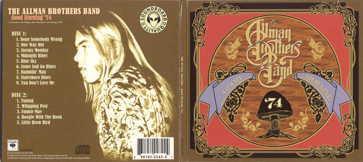 ALLMAN BROTHERS BAND 2xCD Good Morning `74 (Digipack)