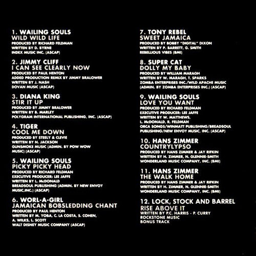 VARIOUS CD Cool Runnings (Music From the Motion Picture)