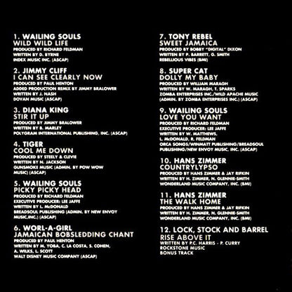 VARIOUS CD Cool Runnings (Music From the Motion Picture)