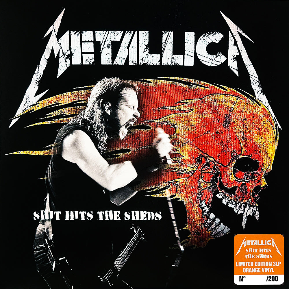 METALLICA 3xLP Shit Hits The Sheds (Orange Coloured Vinyls) PROMO Edition