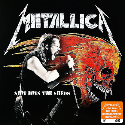 METALLICA 3xLP Shit Hits The Sheds (Orange Coloured Vinyls) PROMO Edition