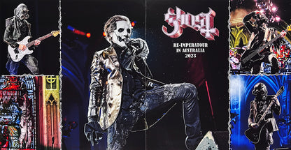 GHOST 2xLP Re-imperatour in Australia (Blue Translucid Coloured Vinyls) + Poster