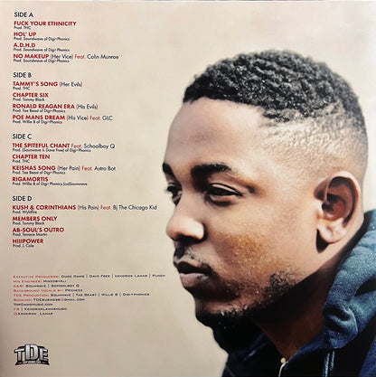KENDRICK LAMAR 2xLP Section 80 (Pink Coloured Vinyls) Gatefold Cover