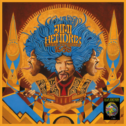 JIMI HENDRIX 3xLP BOX SET Studio Experience 1968