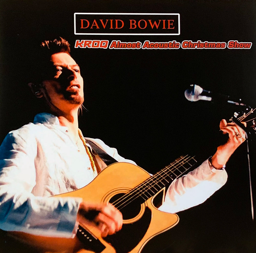 DAVID BOWIE LP Kroq Almost Acoustic Christmas (Coke Bottle Green Coloured) Promo