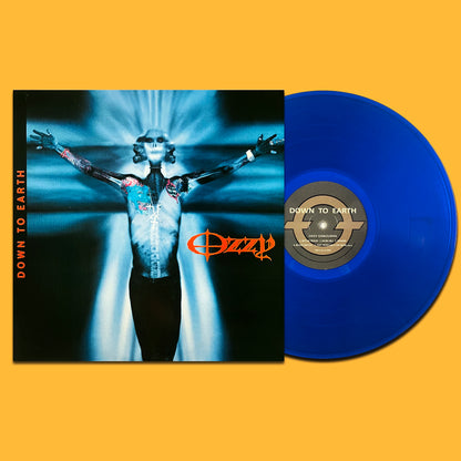 OZZY OSBOURNE LP Down To Earth (Blue Translucent Coloured Vinyl)