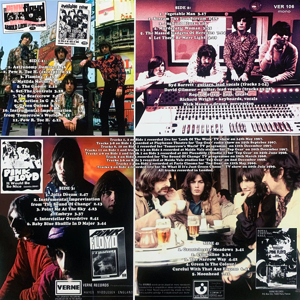 PINK FLOYD 2xLP BBC Sessions 1967-1969